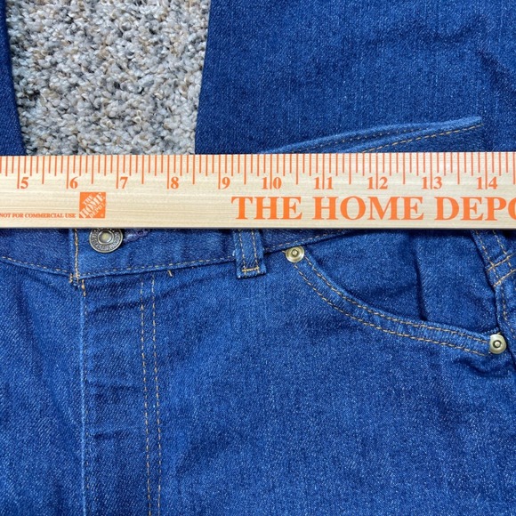 Vintage Levi's 544 Jeans Womens 26x32 Dark Wash Relaxed Fit Tapered USA Made 90s - Picture 4 of 9